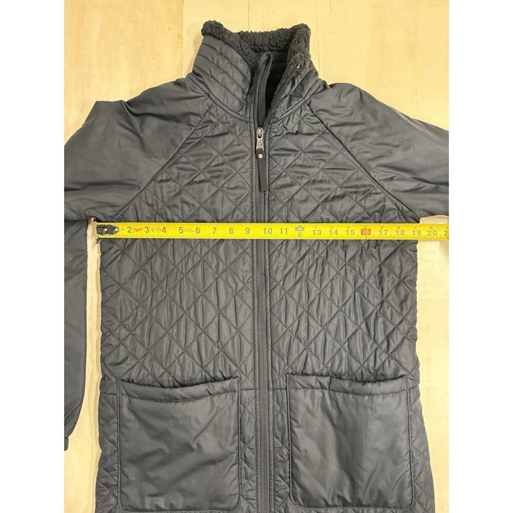 NEW prAna BLACK FLEECE LINED ESLA DUSTER JACKET SZ XS - Picture 5 of 8
